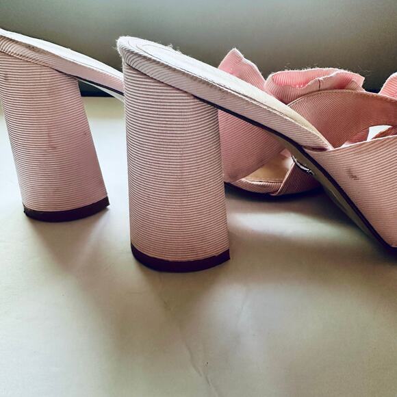 Gianni Bini Keily Pink Bow Block 
Heels - 9.5 - Picture 5 of 7